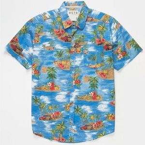 VSTR Tropical Blue Hawaiian Shirt
